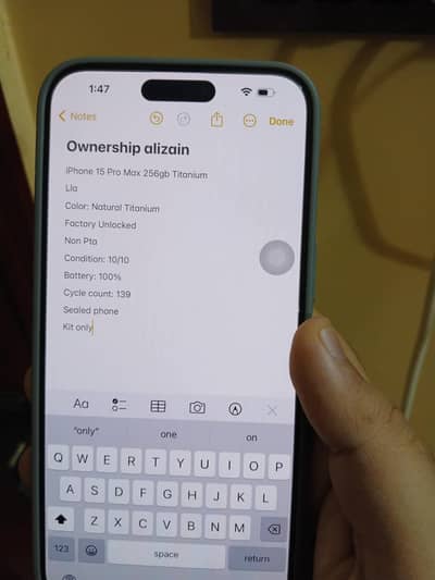 Apple iPhone 15 Pro Max URGENT SALE