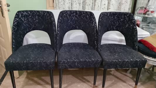 Turkish fabric dining chair