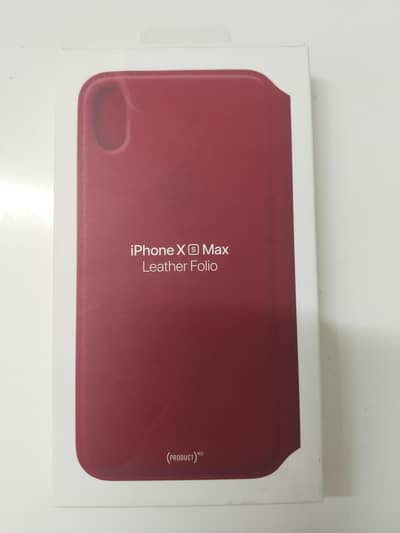Iphone X Max leather phone case