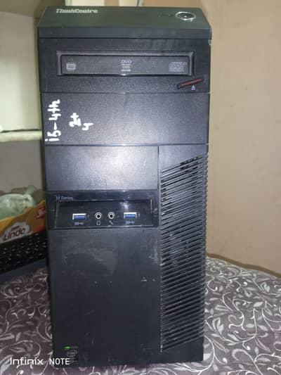 Gaming PC/Core i5 4th / GTX 1050 Ti 4GB /8GB/SSD+HDD/19"LED&Controller