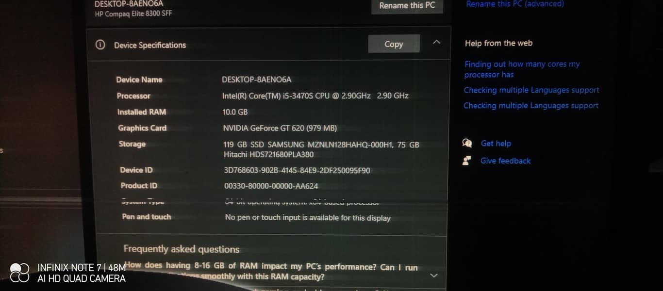 HP i5 3rd Generation Gaming PC  Complete Setup 8