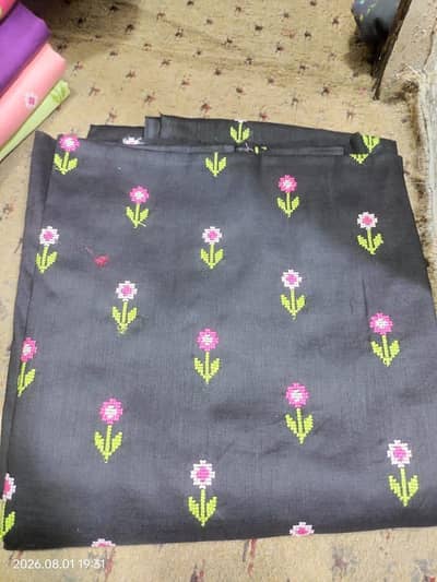 Lown 2pic breeze embroidery Air jet quality