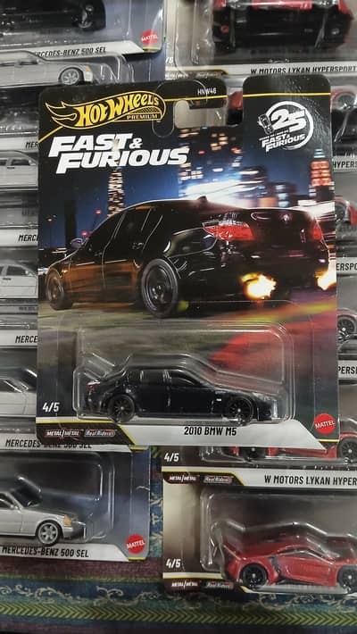 hotwheels Premium 1:64 scale cars