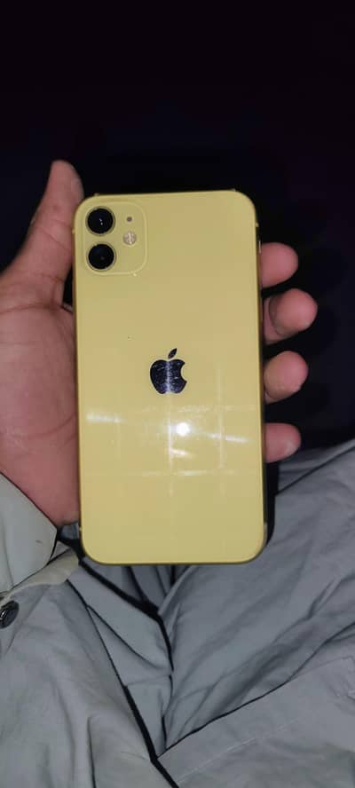 iPhone 11 128GB Non PTA Yellow 10/10 with Original Charger
