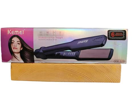 Kemei KM-329 Professional Hair Straightener - New