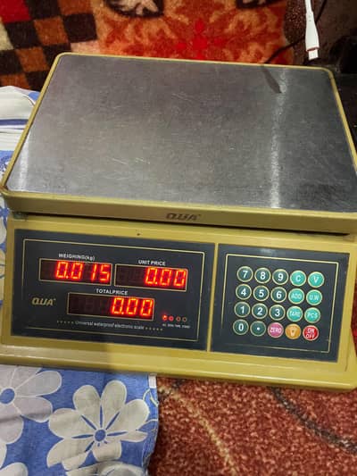 QUA Digital Price Computing weighting scale 40kg