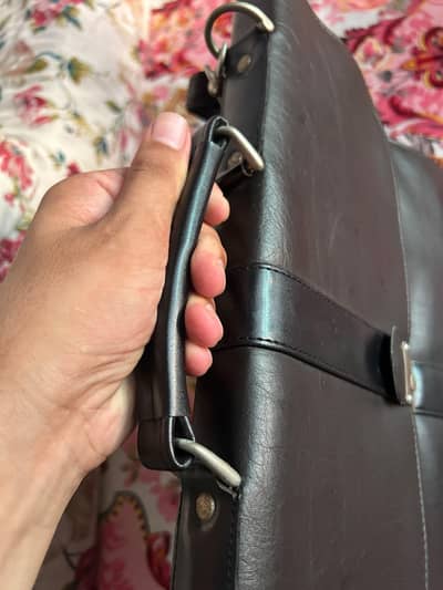 laprop leather bag