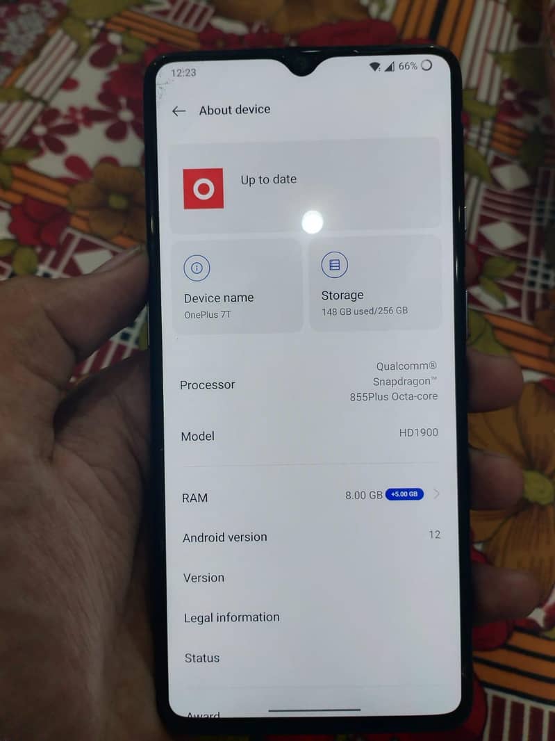 One Plus 7T 5