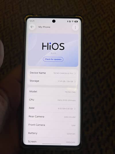 Tecno CAMON 40 Pro