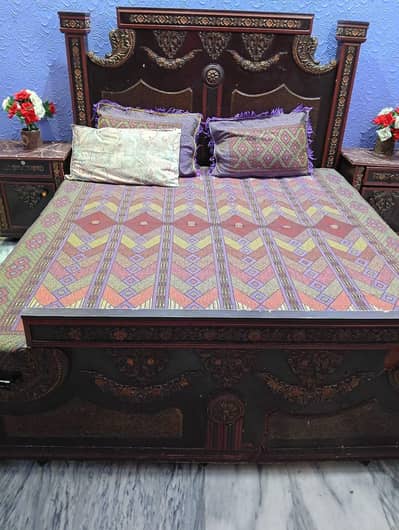 king bed