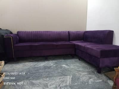 L Shaped 6 seater