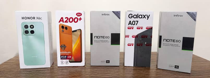 Stock Available Samsung Honor Itel Infinix
