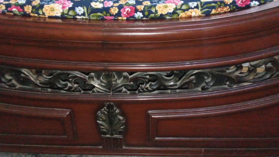 Double bed with side tables 1