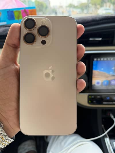 iPhone 16 Pro Max 256GB Gold | Non PTA JV | 10/10 Condition | Box Pack