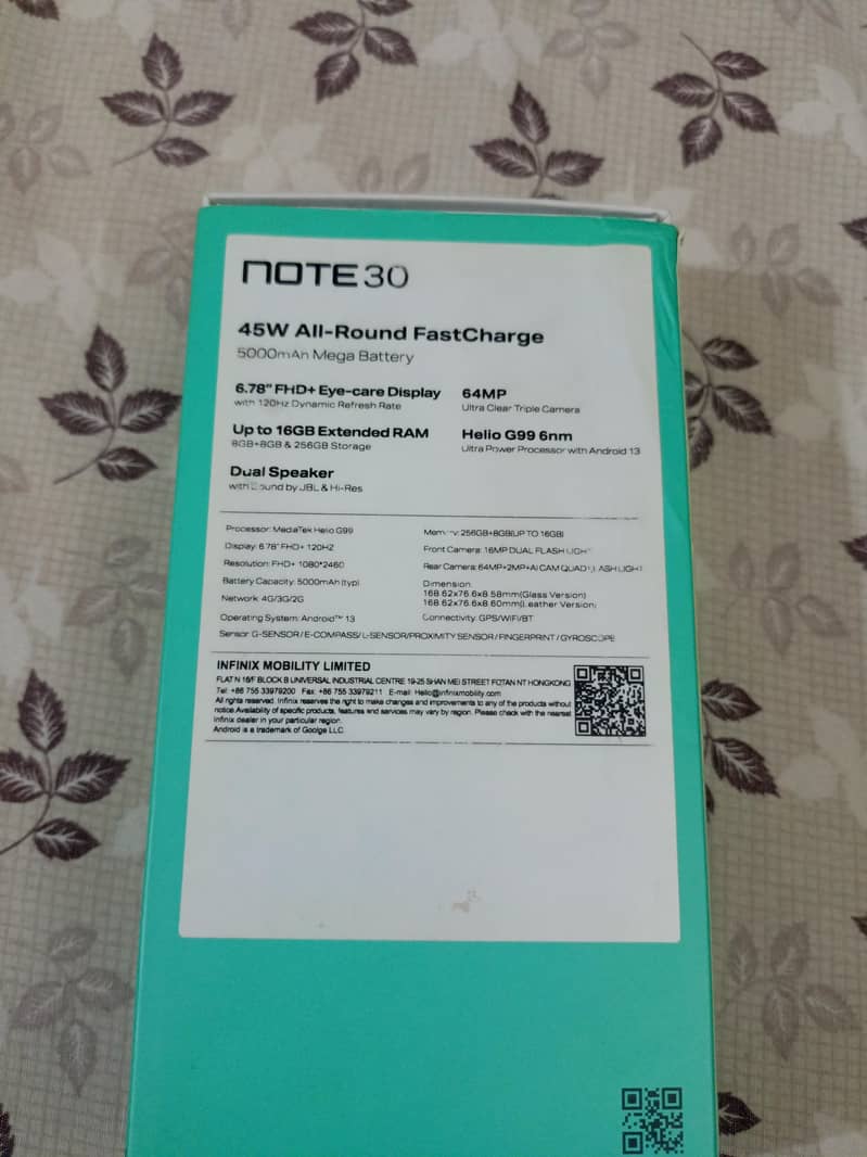 Infinix Note 30 5