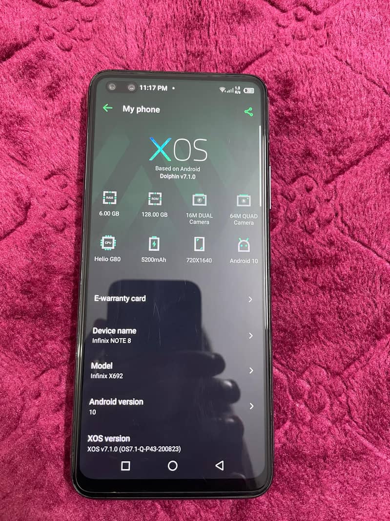 INFINIX NOTE 8 1