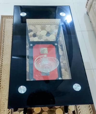 Glass Center Table Set for Sale
