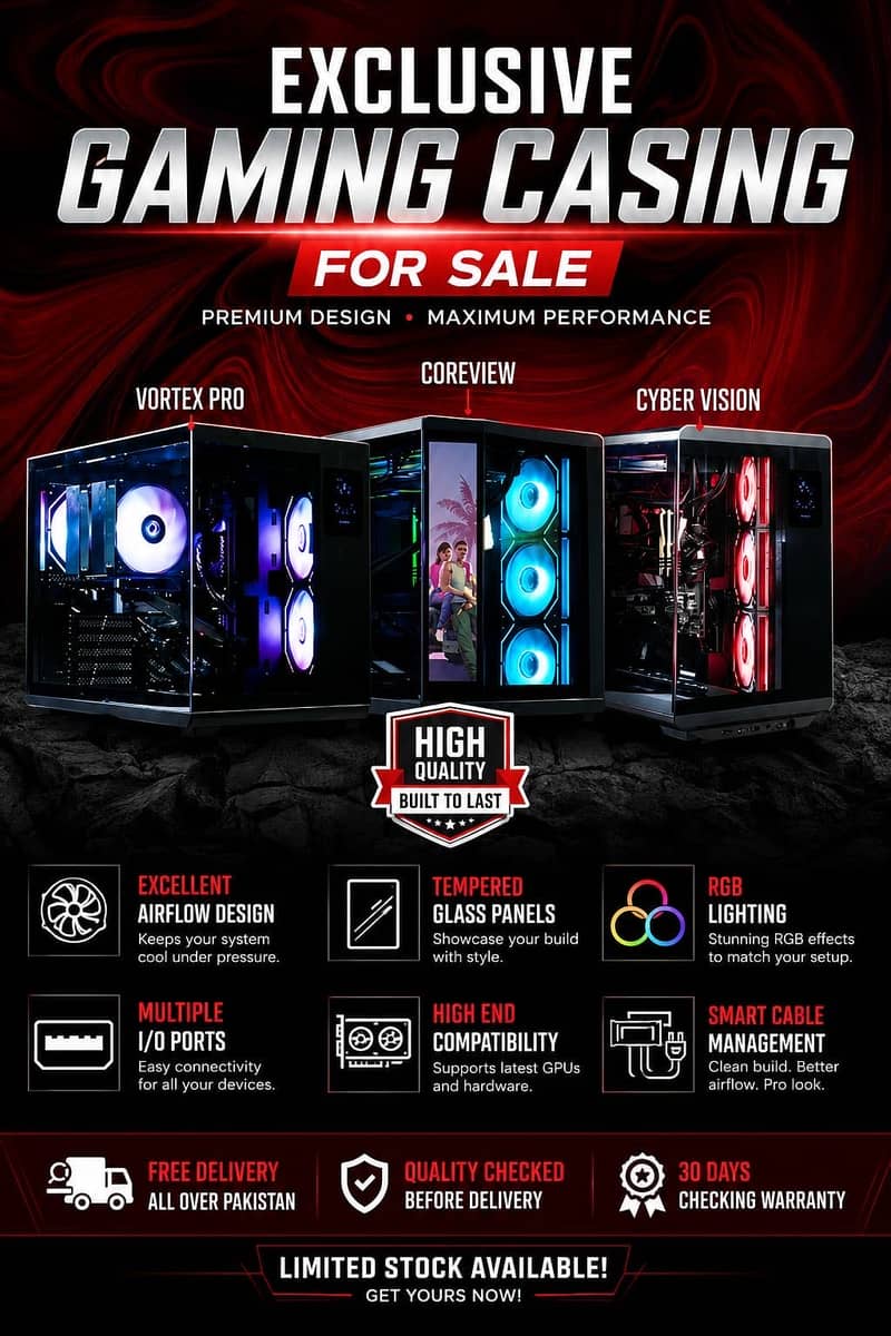 Gaming case/ Mid Tower 1