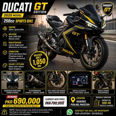 Ducati GT edition 250cc