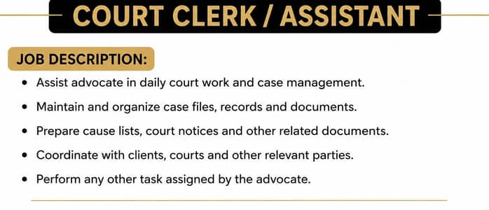 Court Clerk/Assistant
