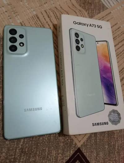 Samsung A73  256/8GB Ram non pta ha sath daba bi ha