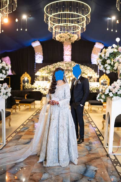 Designer Walima Lehenga for Sale – Worn Once – Negotiable Price