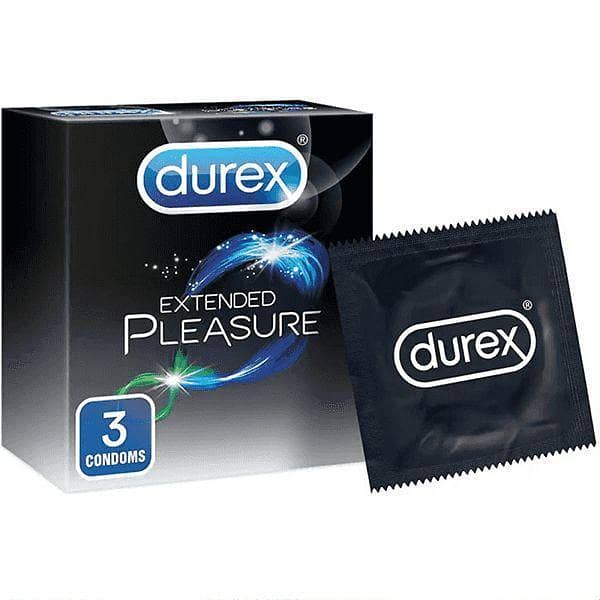 Durex Extended Pleasure Condoms (1 Pack = 3Pcs)
