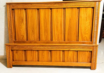 Brand New pure wooden kikar king size bed