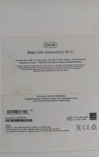Ipad 10 Generation 64Gb