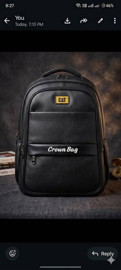 Leather bag