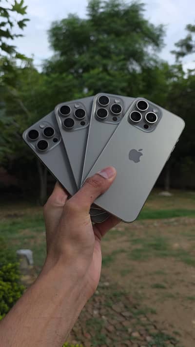 iPhone 15 Pro Max JV 100% Healths Paper Kits
