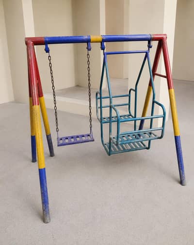 Kids Iron Jhoola / Swing Set for Sale – Good Condition