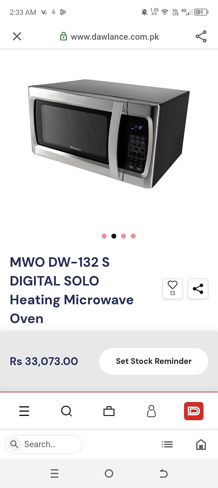 DAWLANCE MICROWAVE 4