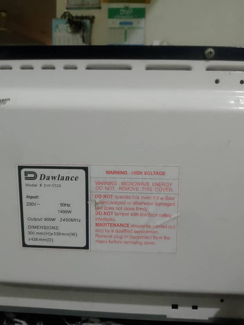 DAWLANCE MICROWAVE 5