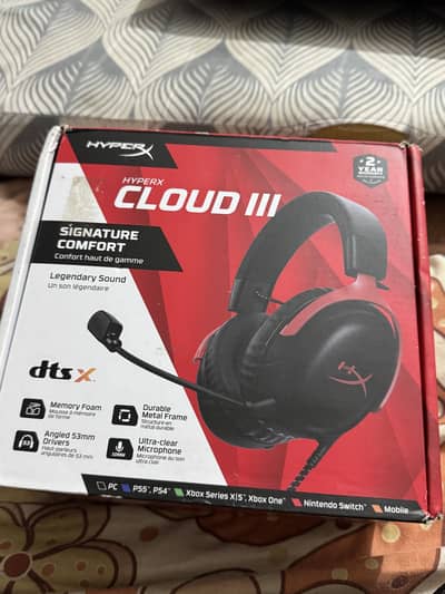 Gaming headphones Hyper x cloud lll Wired
