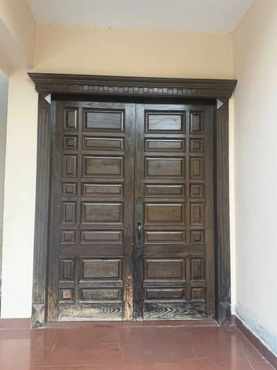Solid Ash wood Door at Affordable Price.