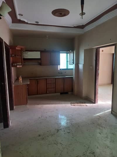 Flat 3 Beds DD West Open Road Facing In Obaid Arcade Block 7 Gulistan e Jauhar