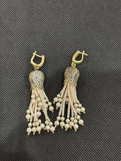 Turkish earrings.