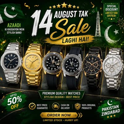 14 august sale is live ! ⌚ Premium Men's Watch
