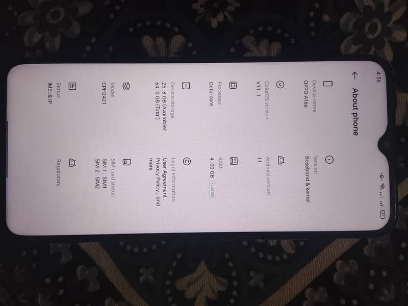 OPPO A16e 7