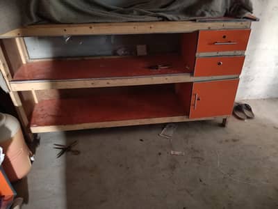 counter and almari sale