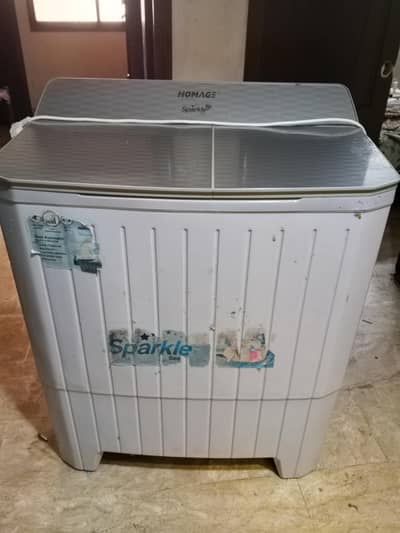 Washing machine with Drayer