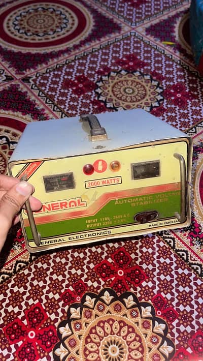 Refrigerator steblizer 2000 watts