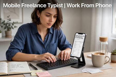 Freelance typist