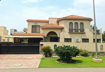SYED BROTHERS PROUDLY OFFERS: 23 Marla Elegant And Fully Furnished Corner Bungalow Is Available In The Best Block Of DHA Lahore.
