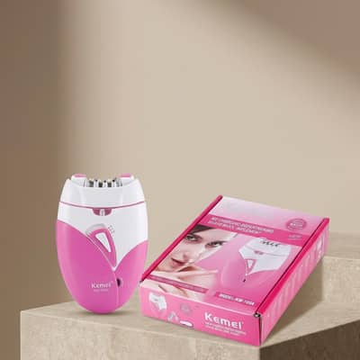 Cordless Rechargeable Women's Hair Clippers Pink