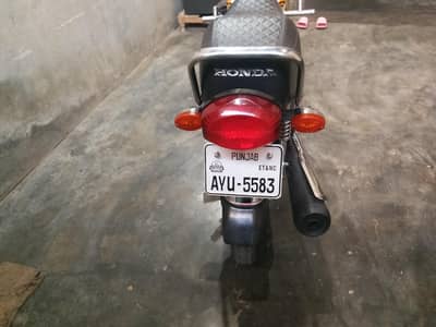 cg 125 red honda