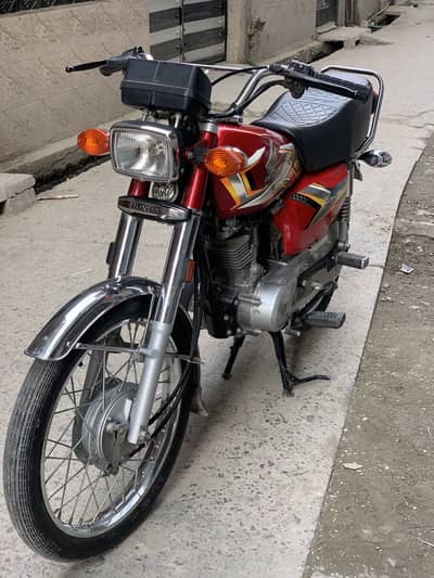 Honda CG125 Islamabad number