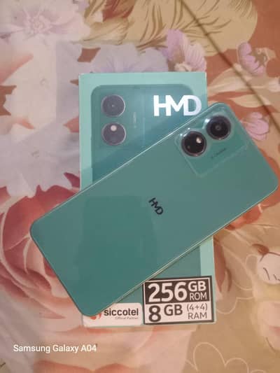 Nokia HMD aura 2 Mobile with Box 4/256 GB 8 Month warranty 10/10 .