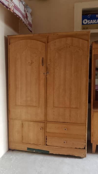 wooden almari